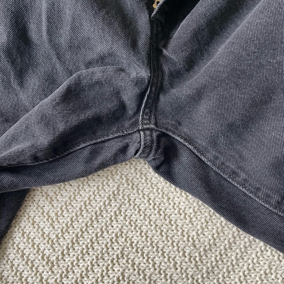 Levi's Women's Black 94 Baggy Straight Leg Jeans - Picture 7 of 8